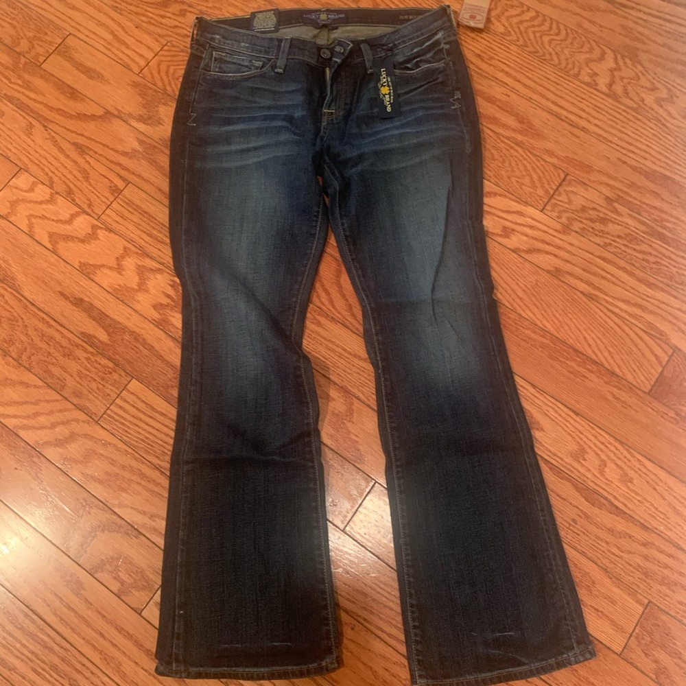 Lucky Brand jeans Zoe boot low rise slim fit